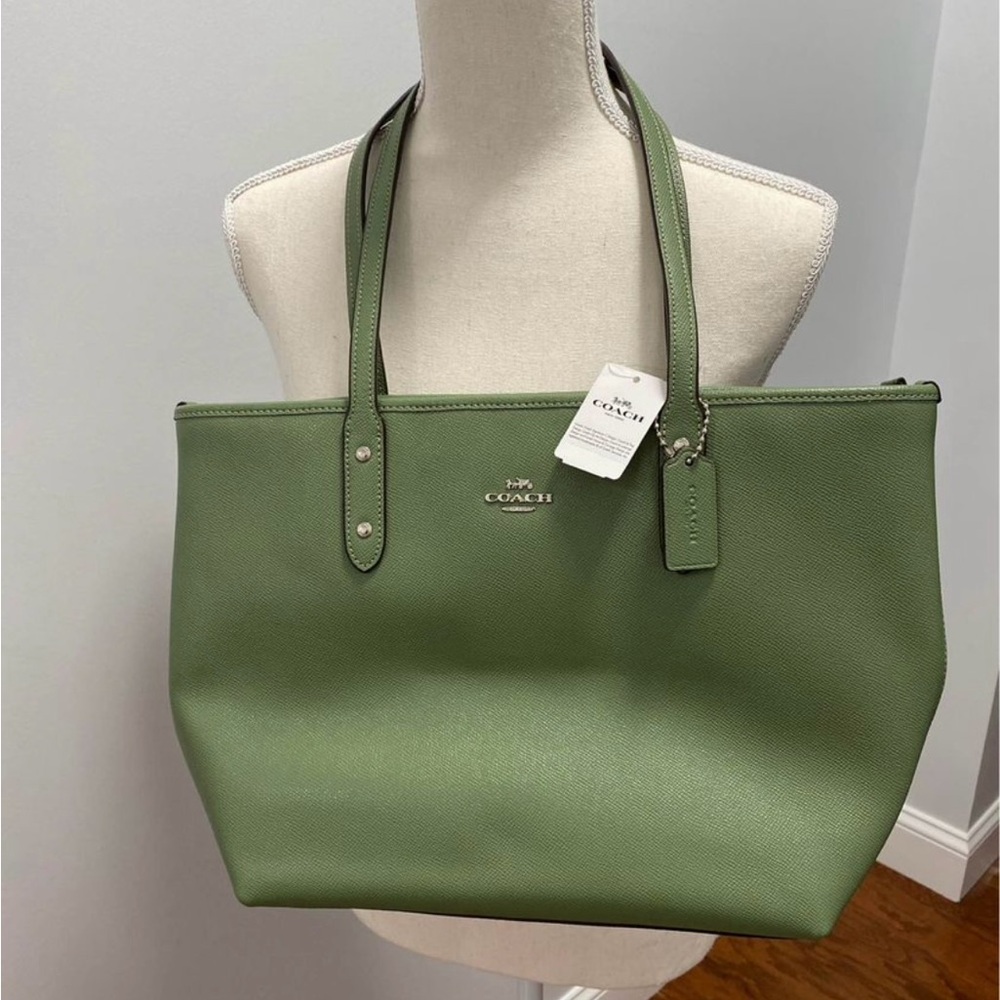 Authentic Coach City Zip Tote
